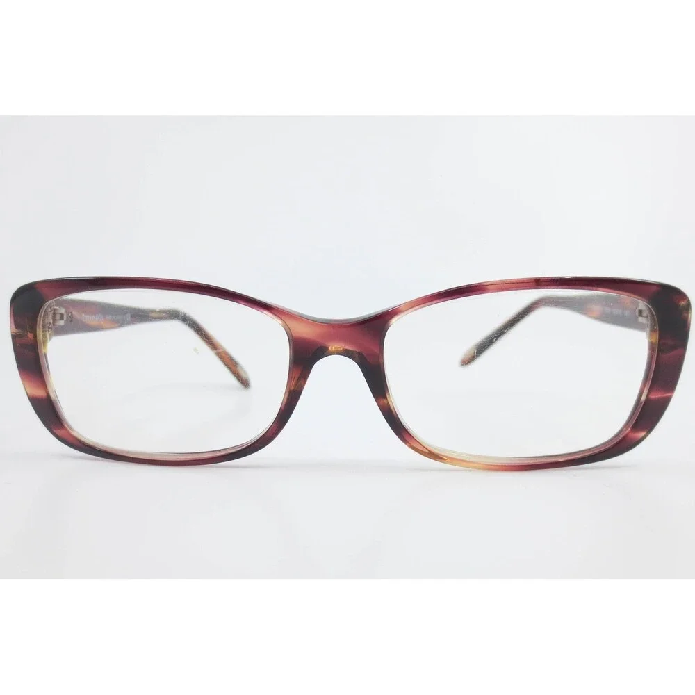 Tiffany & Co TF 2090-H 8081 Tortoise Shell Heart Eyeglasses Frames Italy